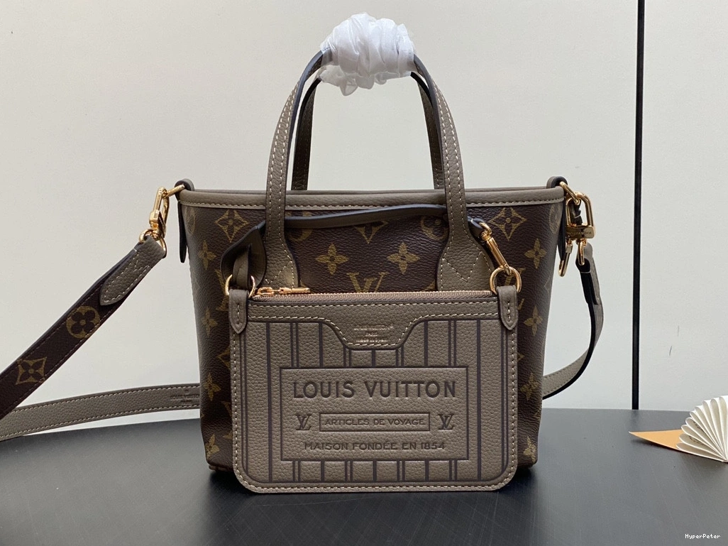 VUITTON Out Inside Bandoulière LOUIS BB Neverfull 0808